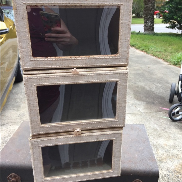Pair (2) of Shoe Storage boxes - Picture 4 of 5